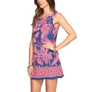 Lilly Pulitzer Tropical‎ Pink and blue Donna Romper